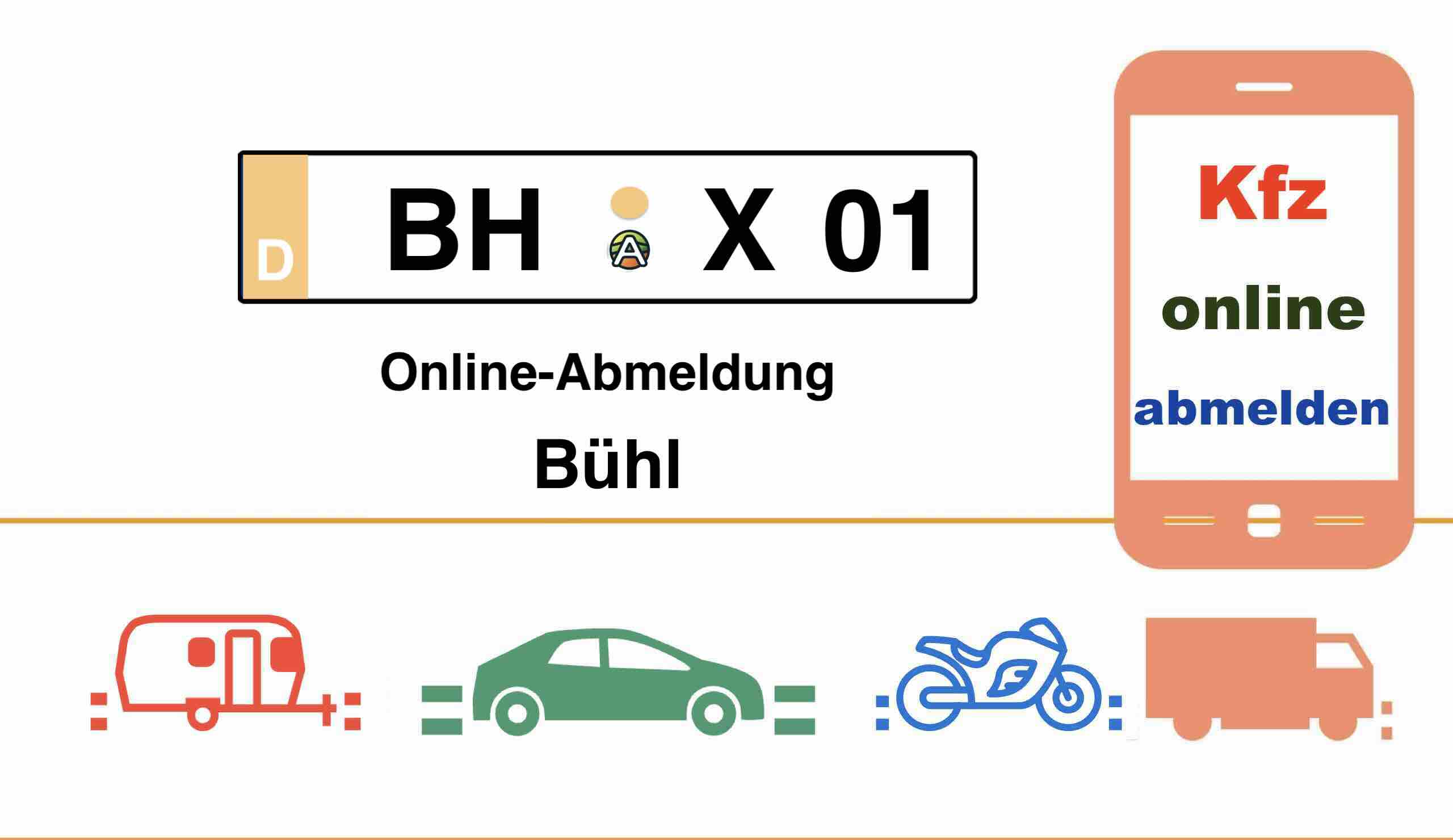 Online-Abmeldung in Bühl 