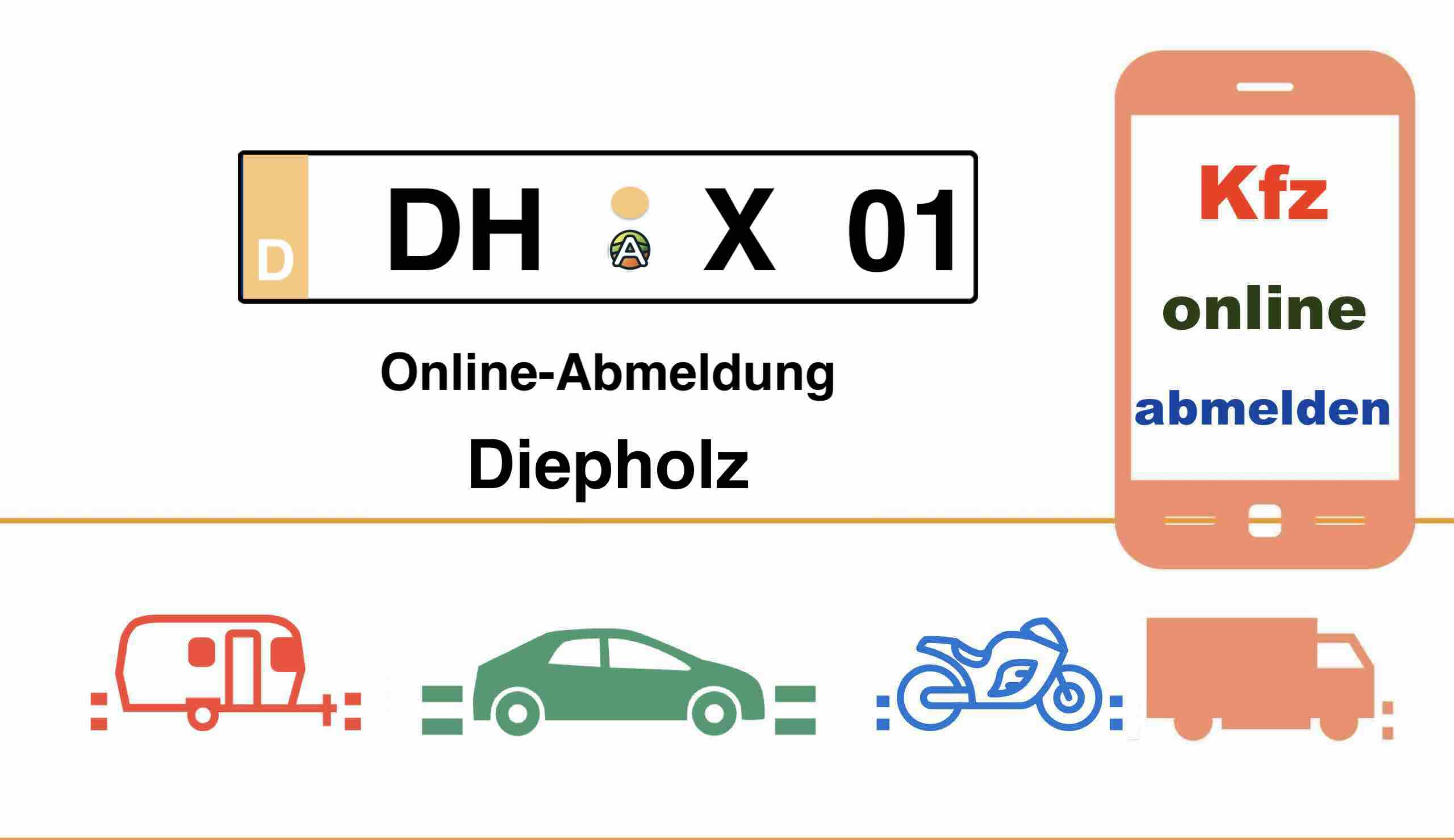 Online-Abmeldung in Diepholz 