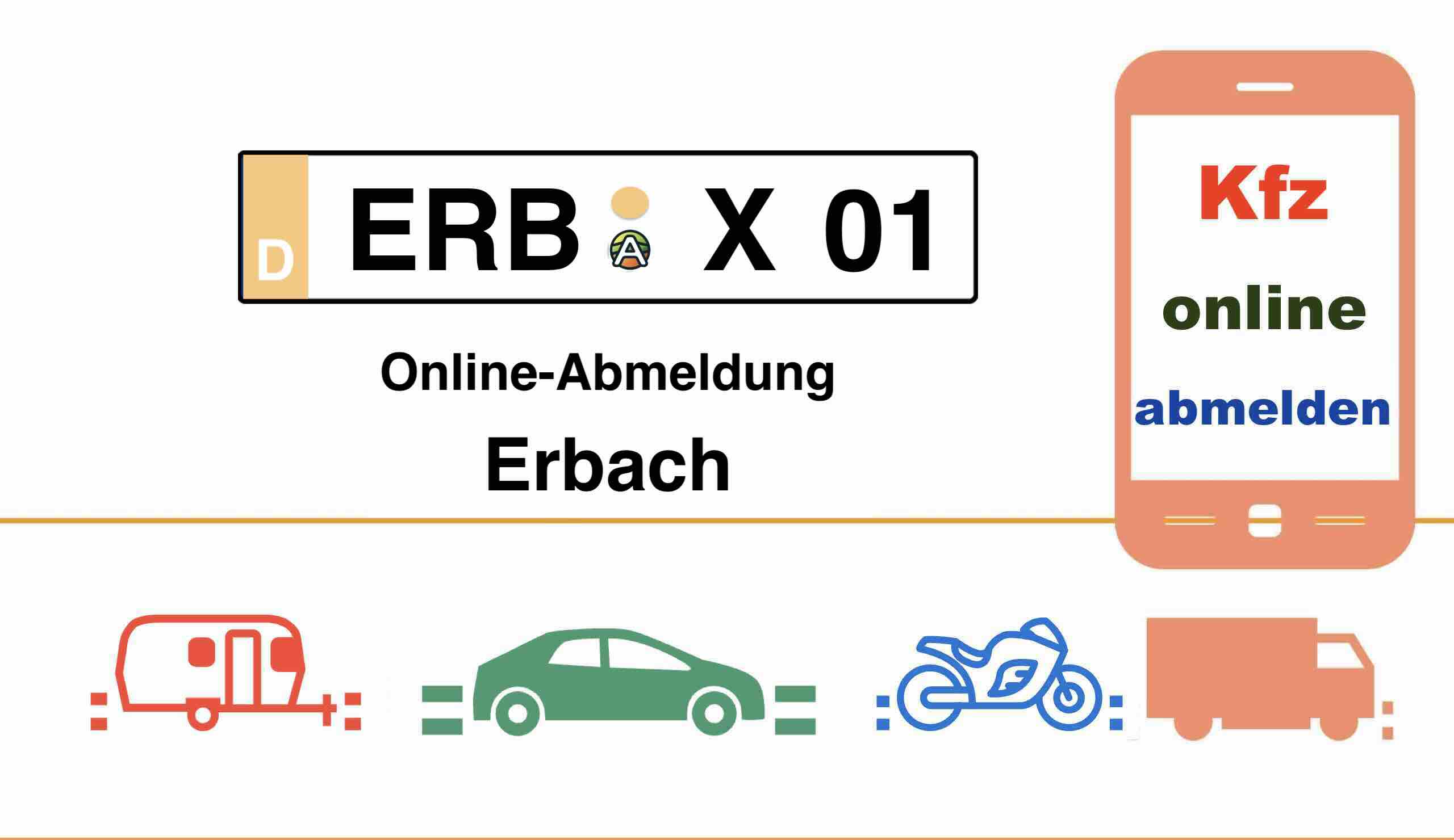 Online-Abmeldung in Erbach 