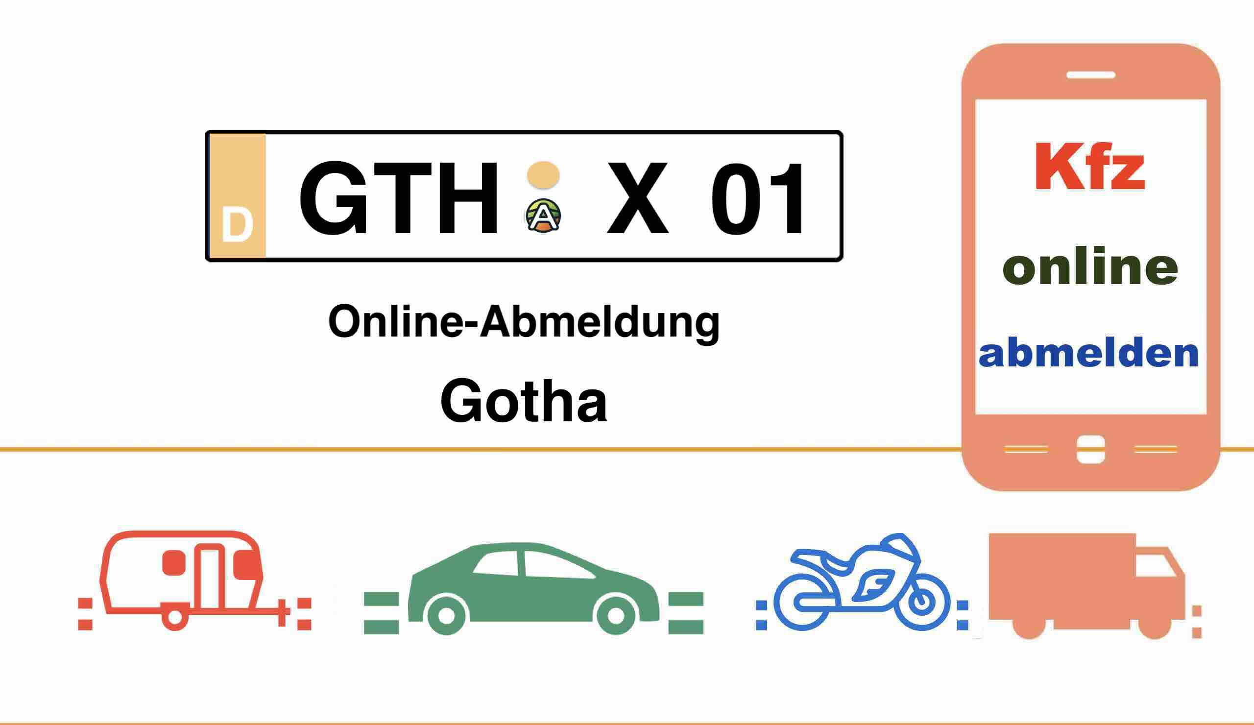 Online-Abmeldung in Gotha 