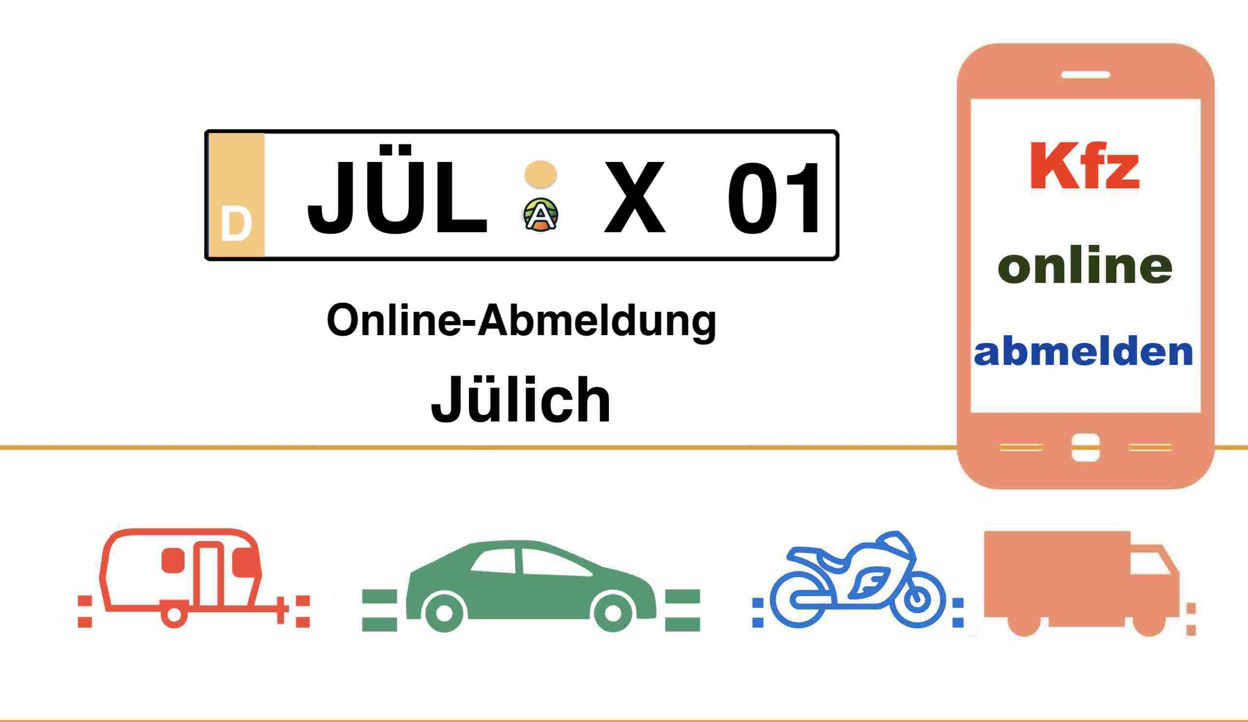 Online-Abmeldung in Jülich 