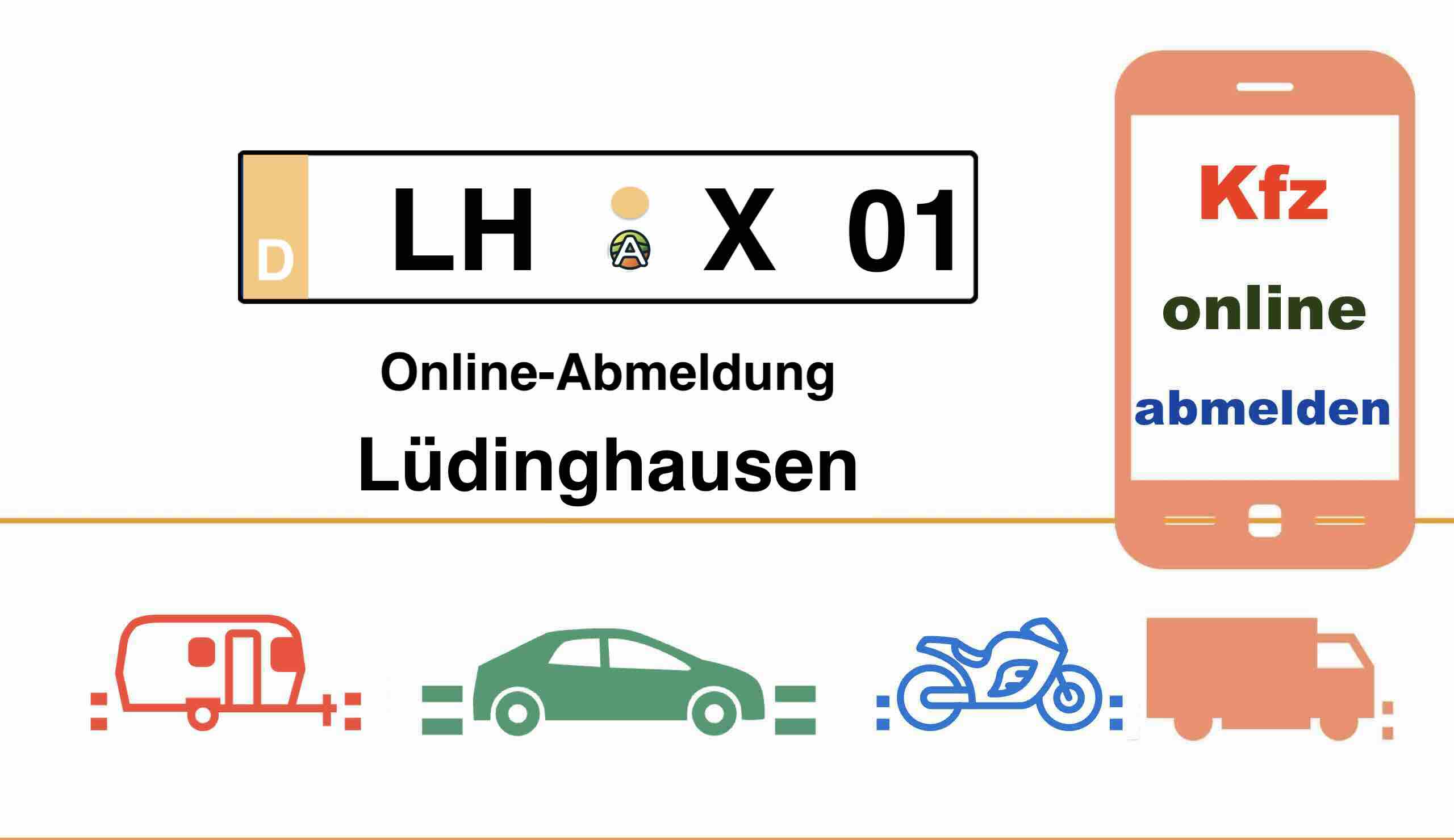 Online-Abmeldung in Lüdinghausen 