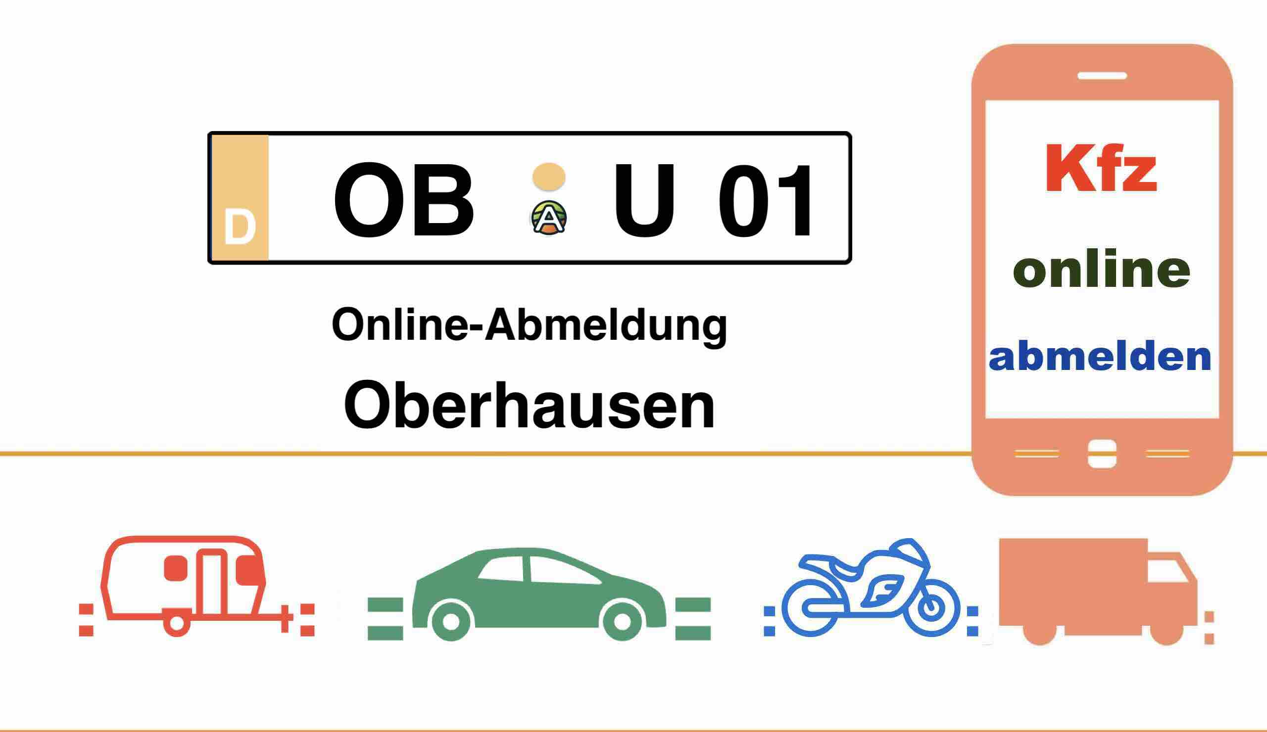 Online-Abmeldung in Oberhausen 