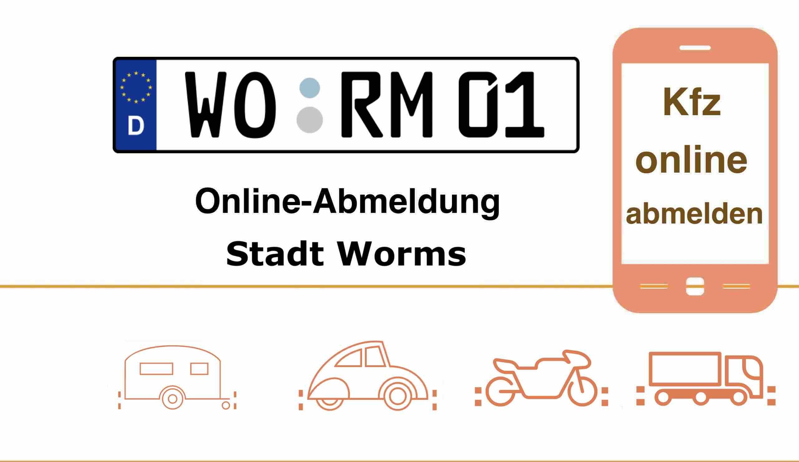 Online-Abmeldung in Stadt Worms 