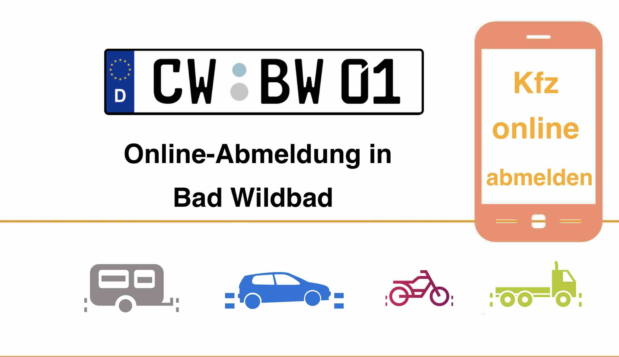 Internetbasierte Außerbetriebsetzung in Bad Wildbad 