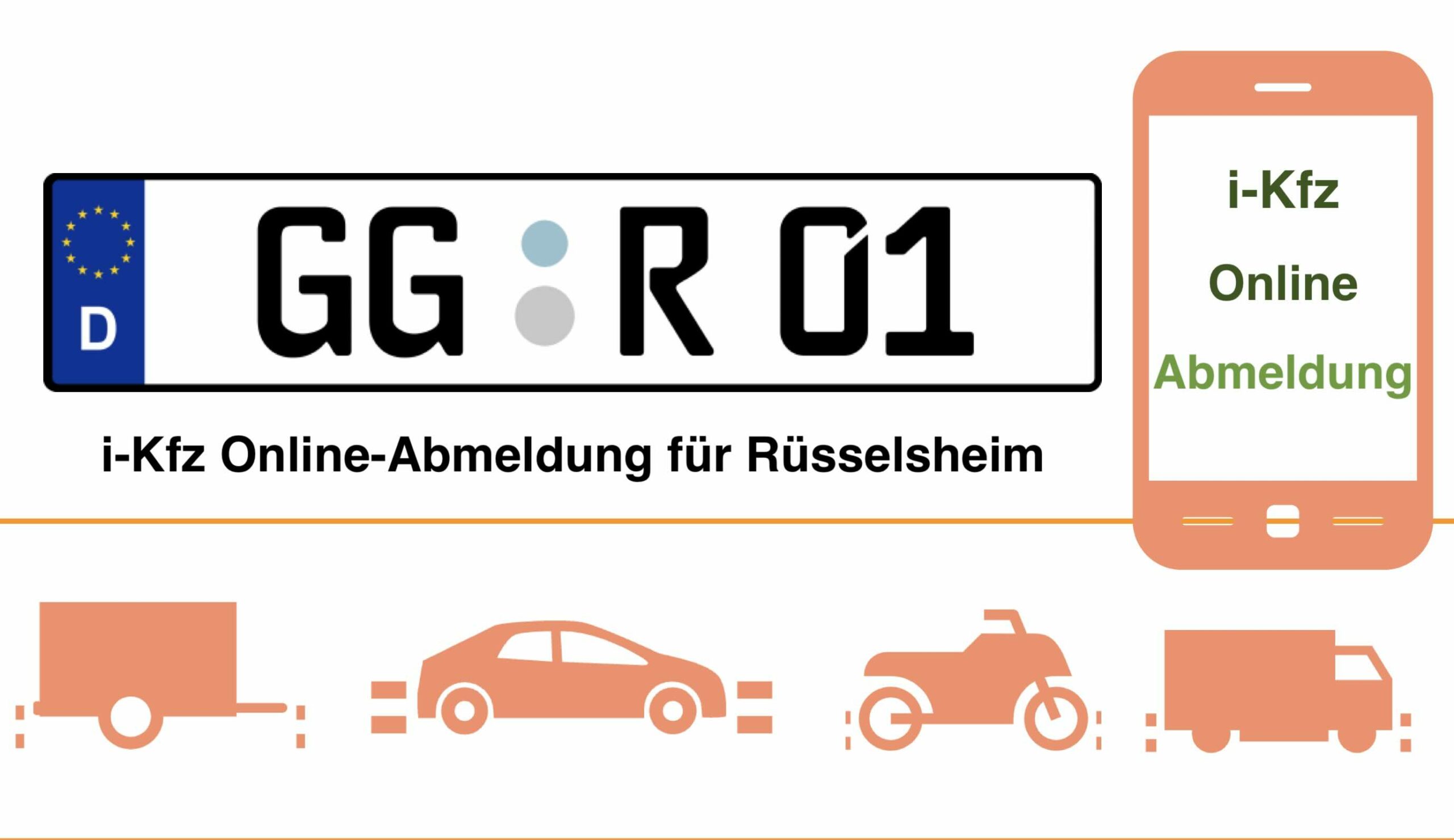 Online-Abmeldung für Rüsselsheim