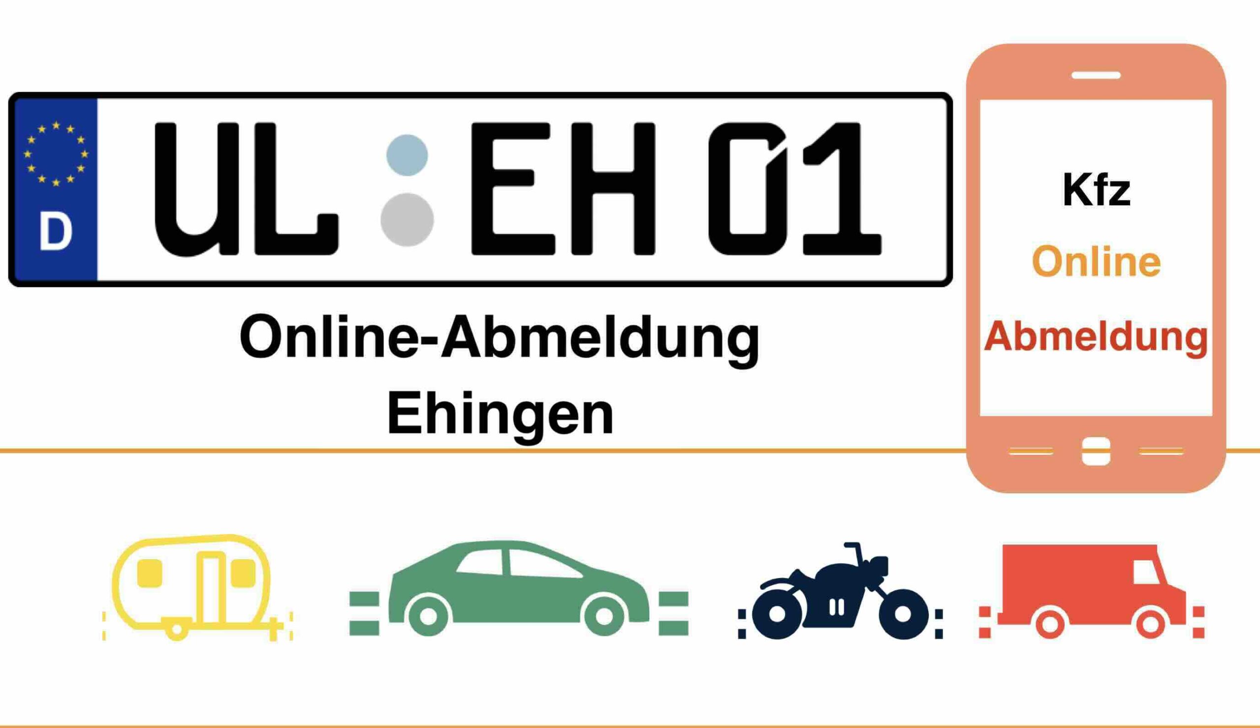 Online-Abmeldung in Ehingen 