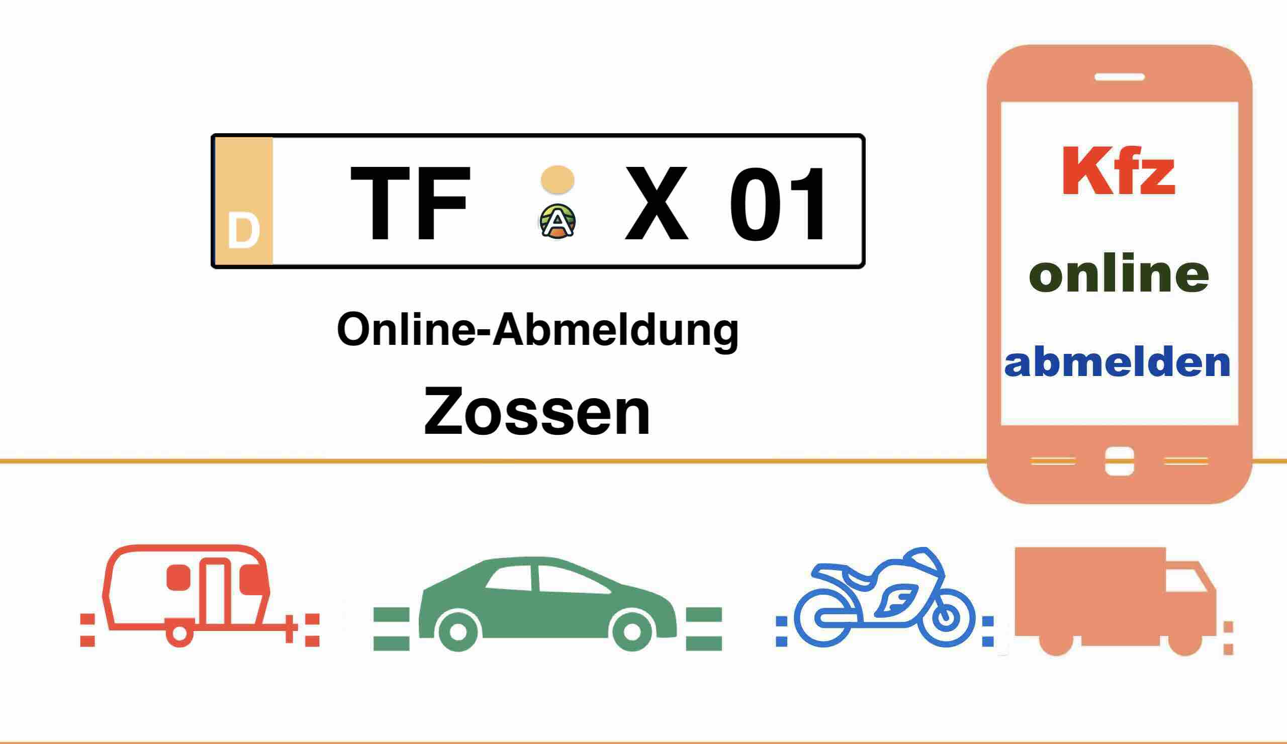 Internetbasierte Außerbetriebsetzung im Landkreis Teltow-Fläming