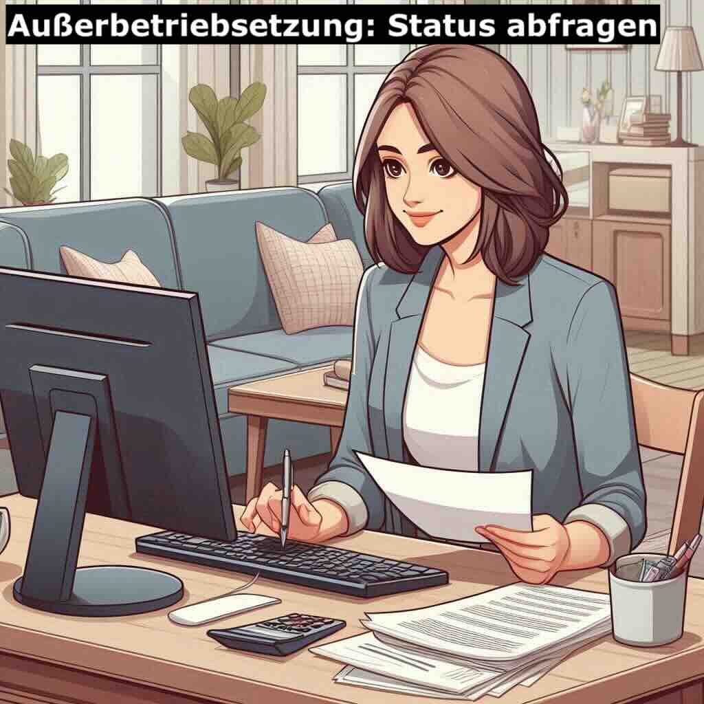 Außerbetriebsetzung Status abfragen