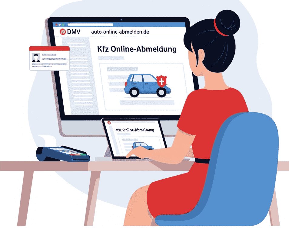 Online-Abmeldung ohne Ausweis