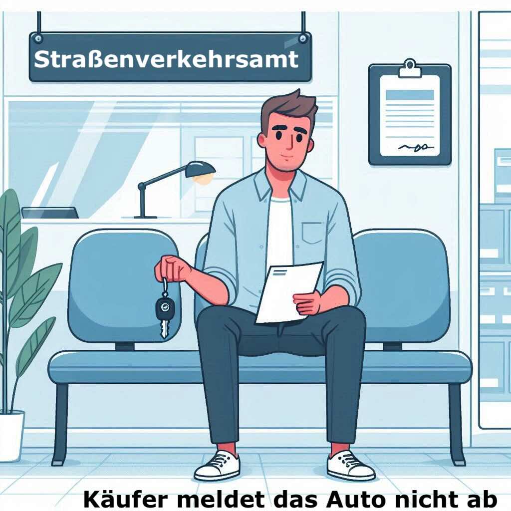 Käufer meldet das Auto nicht ab