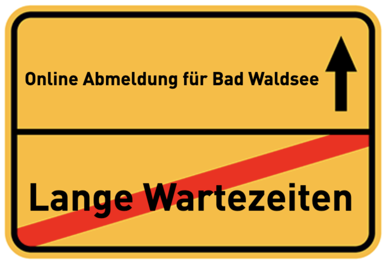 Online Abmeldung für Bad Waldsee
