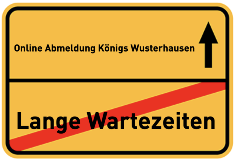 Online Kfz Abmeldung für Königs Wusterhausen