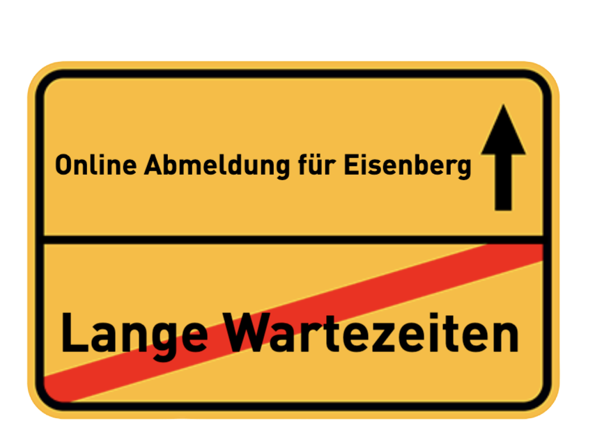 Online Kfz-Abmeldung für Eisenberg