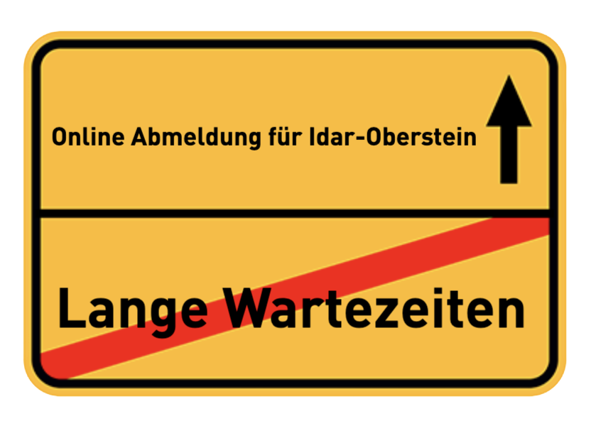 Online Abmeldung für Idar-Oberstein