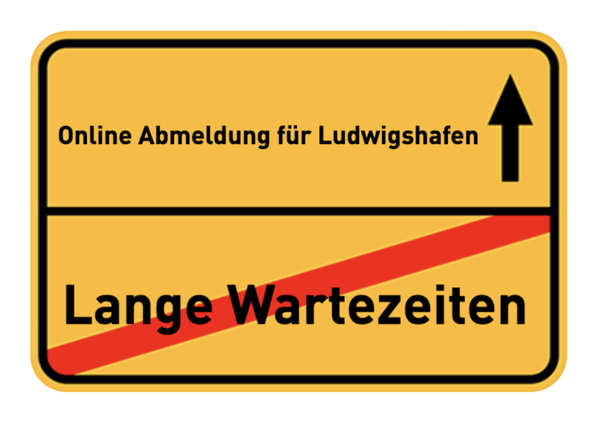 Ortsschild für Ludwigshafen