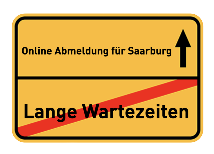 Online Abmeldung für Saarburg