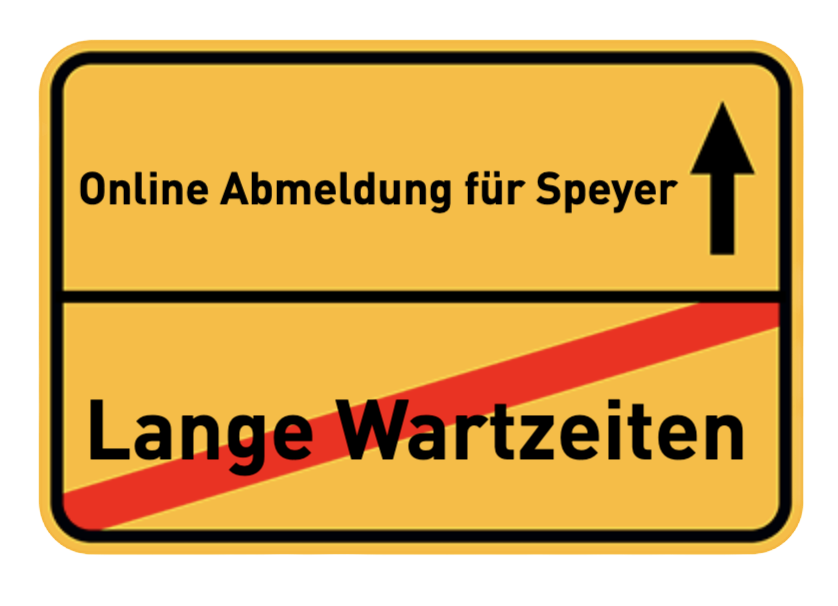 Online Abmeldung für Speyer