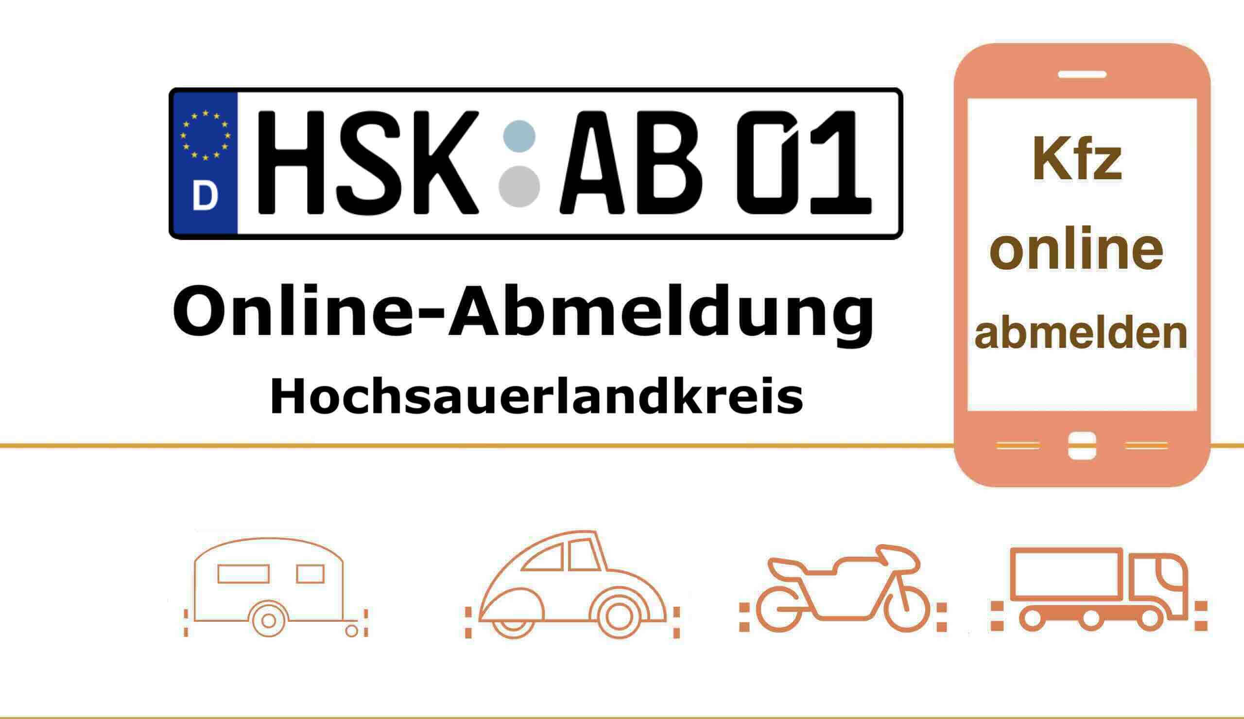 Fahrzeugabmeldung im Hochsauerlandkreis