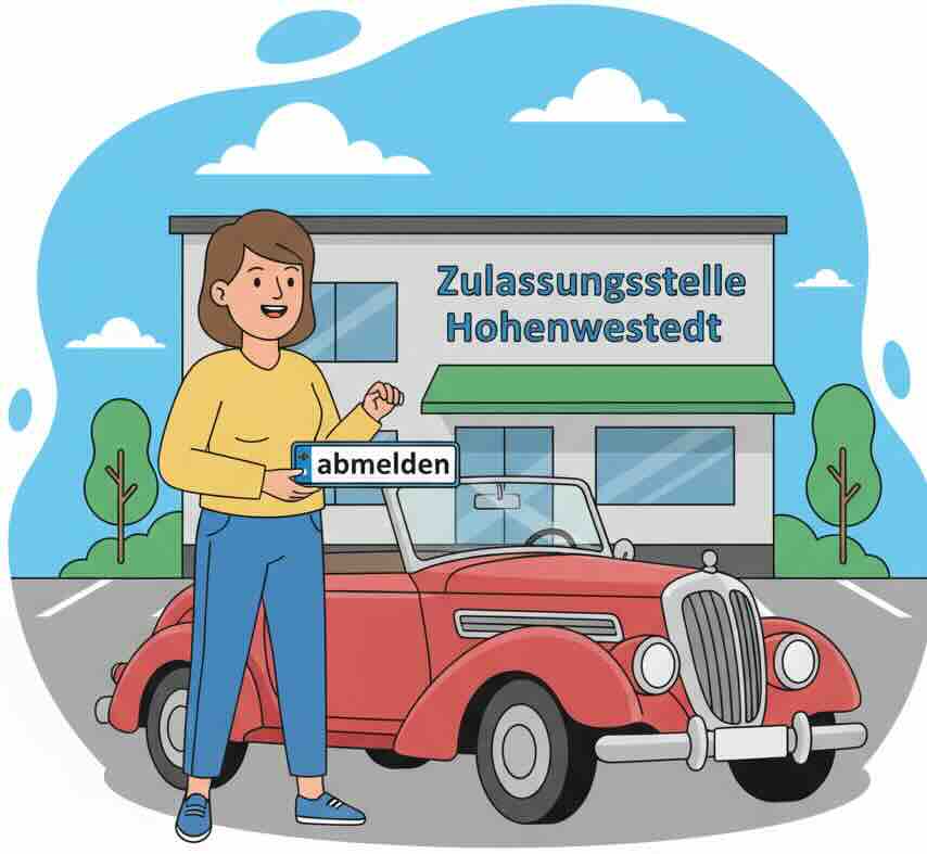 Kfz-Abmeldung in Hohenweststedt