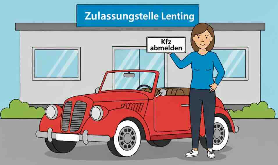 Kfz-Abmeldung in Lenting
