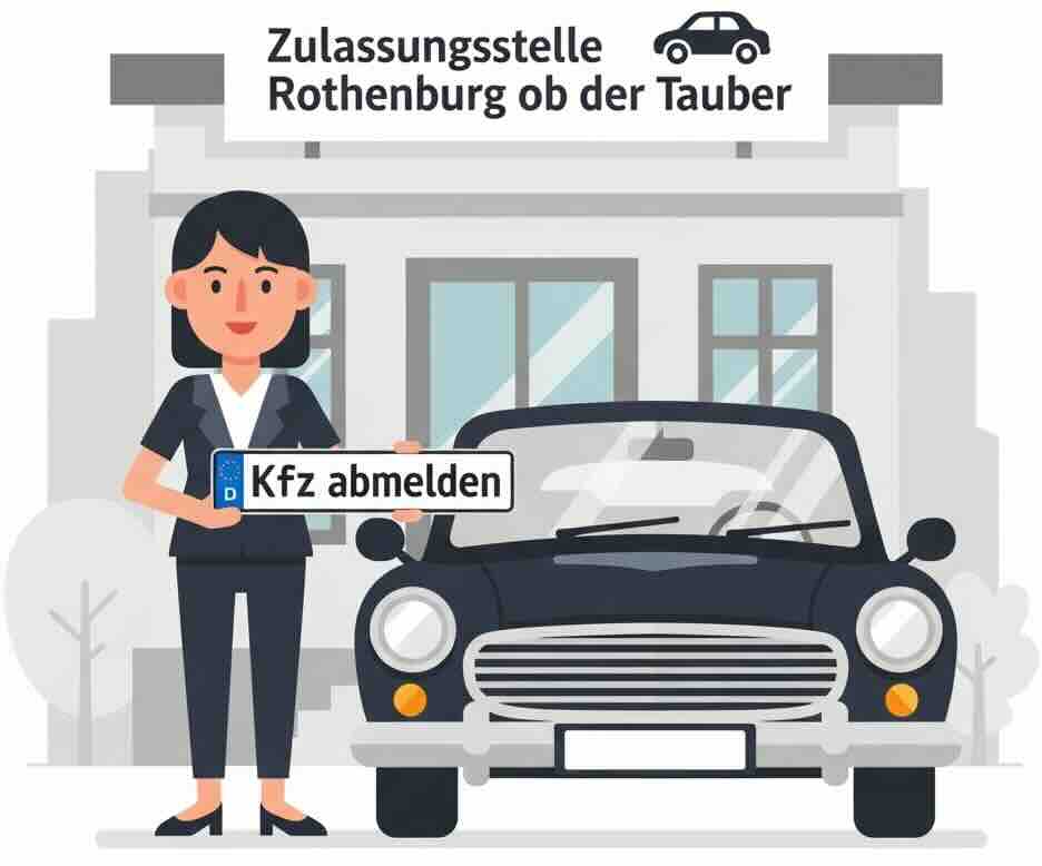 Kfz-Abmeldung in Rothenburg ob der Tauber