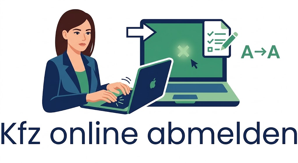 Online-Abmeldung eines Kfz beauftragen
