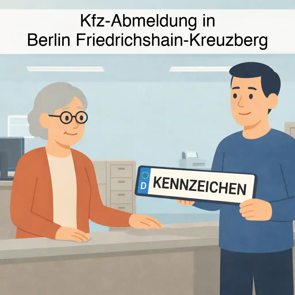 Kfz-Abmeldung in Berlin Friedrichshain-Kreuzberg