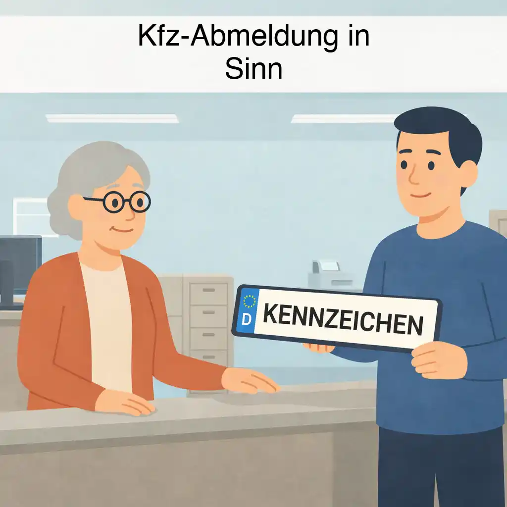 Kfz-Abmeldung in Sinn