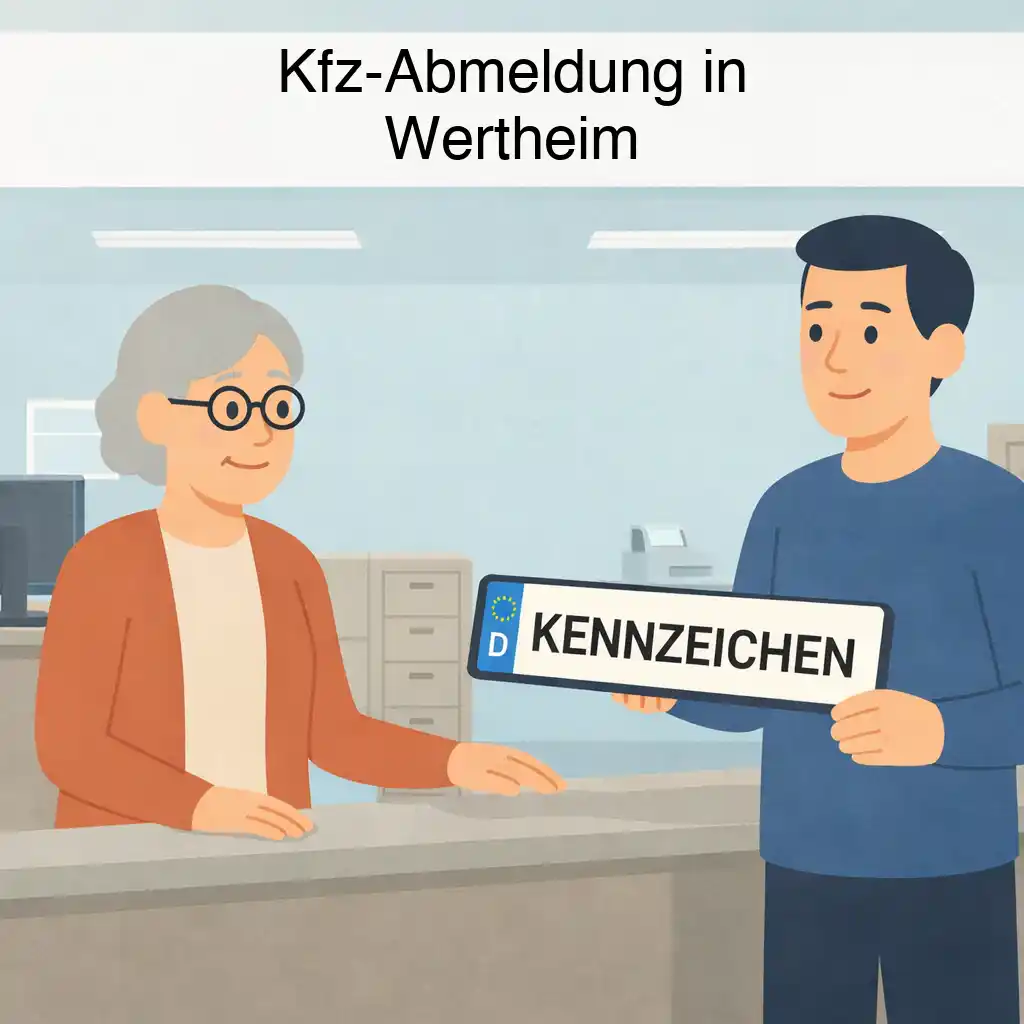 Kfz-Abmeldung in Wertheim